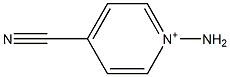 4-Cyano-1-aminopyridinium Structure