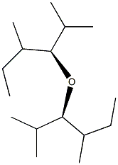 (-)-Isopropyl[(R)-2-methylbutyl] ether Structure