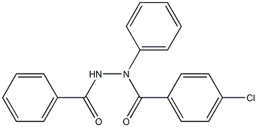 N'-Benzoyl-N-phenyl-4-chlorobenzohydrazide 구조식 이미지