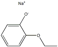 Sodium o-ethoxyphenolate 구조식 이미지