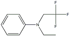 N-(2,2,2-Trifluoroethyl)-N-ethylaniline 구조식 이미지