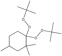 2,2,4-Trimethyl-1,1-bis(tert-butylperoxy)cyclohexane 구조식 이미지