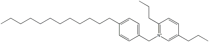 1-(4-Dodecylbenzyl)-2,5-dipropylpyridinium Structure
