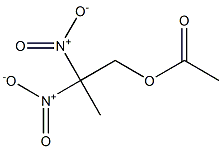 Acetic acid 2,2-dinitropropyl ester 구조식 이미지