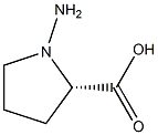 1-Amino-L-proline Structure