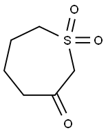 3-Oxothiepane 1,1-dioxide 구조식 이미지