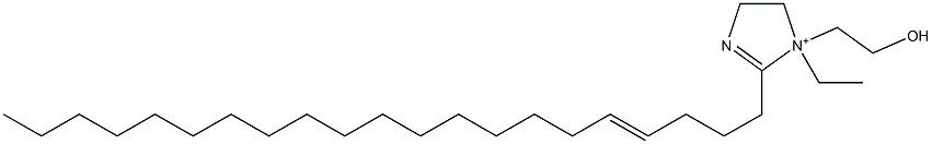 1-Ethyl-2-(4-henicosenyl)-1-(2-hydroxyethyl)-2-imidazoline-1-ium 구조식 이미지