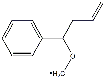 [(1-Phenyl-3-butenyl)oxy]methyl radical 구조식 이미지