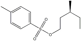 [S,(+)]-3-Methyl-1-pentanol p-toluenesulfonate Structure