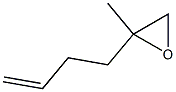 2-Methyl-2-(3-butenyl)oxirane 구조식 이미지