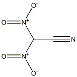 Dinitroacetonitrile Structure