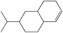 1,2,3,4,4a,5,6,8a-Octahydro-3-isopropylnaphthalene 구조식 이미지