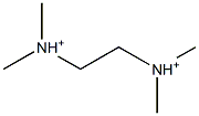 Ethylenebis(dimethylaminium) 구조식 이미지