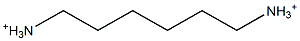 Hexamethylenebisaminium Structure