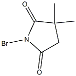 1-Bromo-3,3-dimethylpyrrolidine-2,5-dione Structure