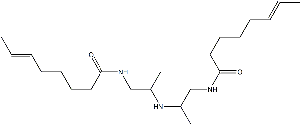 N,N'-[Iminobis(2-methyl-2,1-ethanediyl)]bis(6-octenamide) Structure