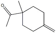 1-(1-Methyl-4-methylenecyclohexan-1-yl)ethan-1-one Structure