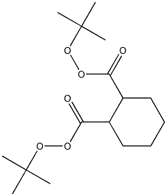 Cyclohexane-1,2-bis(peroxycarboxylic acid)di-tert-butyl ester Structure