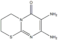 7,8-Diamino-3,4-dihydro-2H,6H-pyrimido[2,1-b][1,3]thiazin-6-one Structure