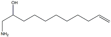 1-Amino-10-undecen-2-ol Structure