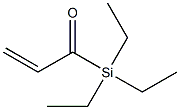 3-(Triethylsilyl)-1-propen-3-one Structure