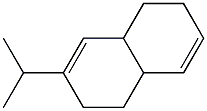 1,2,4a,5,6,8a-Hexahydro-7-isopropylnaphthalene 구조식 이미지