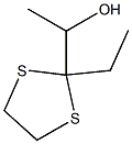 1-(2-Ethyl-1,3-dithiolan-2-yl)ethanol 구조식 이미지