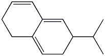 1,2,6,7-Tetrahydro-6-isopropylnaphthalene Structure