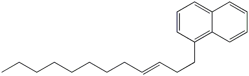 1-(3-Dodecenyl)naphthalene Structure