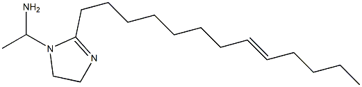 1-(1-Aminoethyl)-2-(8-tridecenyl)-2-imidazoline 구조식 이미지