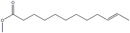 10-Dodecenoic acid methyl ester Structure