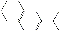 1,2,3,4,5,8-Hexahydro-6-isopropylnaphthalene 구조식 이미지