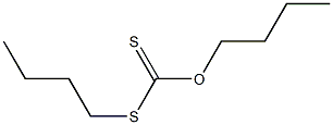 Dithiocarbonic acid dibutyl ester 구조식 이미지