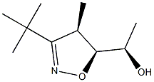 (4R,5S)-5-[(1R)-1-Hydroxyethyl]-4-methyl-3-tert-butyl-2-isoxazoline Structure