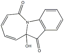 10a-Hydroxy-6H-azepino[1,2-a]indole-6,11(10aH)-dione 구조식 이미지