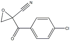 2-(4-Chlorobenzoyl)oxirane-2-carbonitrile 구조식 이미지