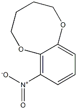 2,3,4,5-Tetrahydro-7-nitro-1,6-benzodioxocin 구조식 이미지