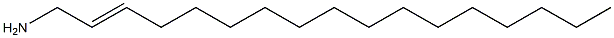 2-Heptadecenylamine Structure