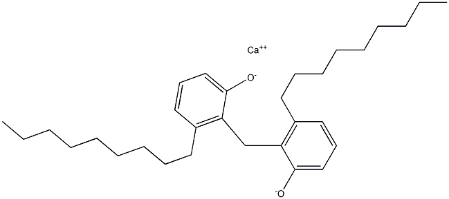 Calcium 2,2'-methylenebis(3-nonylphenoxide) 구조식 이미지