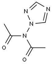 1-Diacetylamino-1H-1,2,4-triazole 구조식 이미지