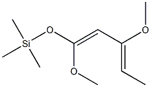1,3-Dimethoxy-1-(trimethylsiloxy)-1,3-pentadiene 구조식 이미지