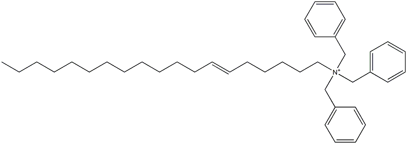 (6-Nonadecenyl)tribenzylaminium 구조식 이미지