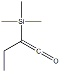 Ethyl(trimethylsilyl)ketene 구조식 이미지