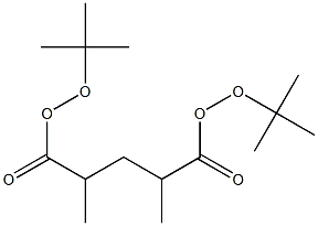 Pentane-2,4-di(peroxycarboxylic acid)di-tert-butyl ester 구조식 이미지