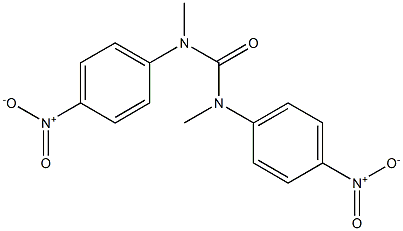 1-(4-Nitrophenyl)-3-(4-nitrophenyl)-1,3-dimethylurea 구조식 이미지