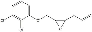2,3-Dichlorophenyl 3-allylglycidyl ether Structure