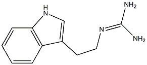 3-[2-(Diaminomethyleneamino)ethyl]-1H-indole Structure