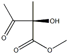 [R,(-)]-2-Hydroxy-2-methylacetoacetic acid methyl ester Structure