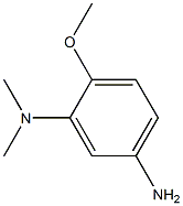 4-Methoxy-N',N'-dimethyl-m-phenylenediamine 구조식 이미지