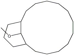 17-Methoxybicyclo[11.3.1]heptadecane Structure